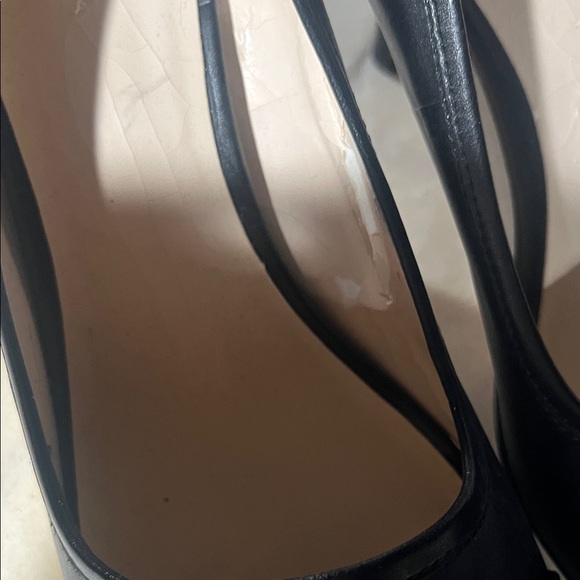 Joan & David Black‎ Buckle Peep Toe Heels - Picture 2 of 7